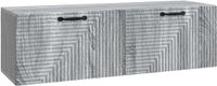 vidaXL Wandmontage TV-kast Grijs sonoma 98 x 31 x 30 cm Bewerkt hout