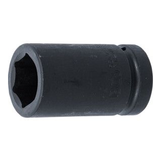 BGS Kracht dopsleutel zeskant, diep - 25 mm (1") - 33 mm - 1 stuk