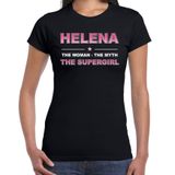 Bellatio Decorations Shoppartners Bv Helena Voornaam cadeau - The Woman, The myth the legend - zwart - dames - XS