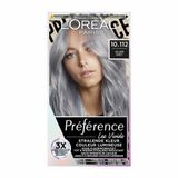 L'Oréal Preference Vivids Coloration Permanente 10.112 Gris Argenté
