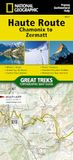 Haute Route Map [Chamonix to Zermatt]: Chamonix-Zermatt (France, Switzerland): 4001