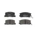 BOSCH 0 986 494 412 Jeu de plaquettes de frein avec indicateur d'usure