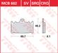 TRW - Jeu de plaquettes de frein - MCB 602 - Standard