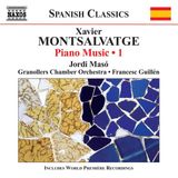 Outhere Naxos Jordi Masó, Granollers Chamber Orchestra, Francesc Guillén - Montsalvage: Piano Music 1 (CD)