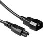 ACT Netsnoer C14 - C5 zwart 3 m AK5434