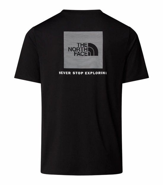 THE NORTH FACE - m 24/7 box nse ss tee - Sport t-shirt korte mouw heren - Zwart