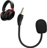kwmobile microfoon voor gaming headset - geschikt voor Kingston HyperX Cloud III - 10 cm - In zwart