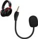 kwmobile microfoon voor gaming headset - geschikt voor Kingston HyperX Cloud III - 10 cm - In zwart