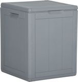 vidaXL Tuinbox 90 L PP houtlook grijs