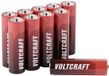 VOLTCRAFT Pile LR6 AA (stylo) Alcaline 3000 mAh 1.5 V 10 pièce(s)