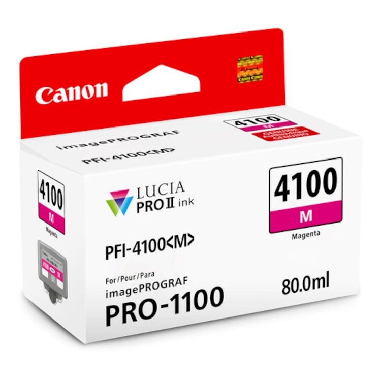 Canon PFI-4100M Magenta Ink Cartridge for PRO-1100 Printer