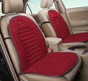 Auto Accessori Lupex - 2 x universele stoelhoezen voor autostoelen, bestelwagens, bureaustoel, polyester, met 92 massageballen