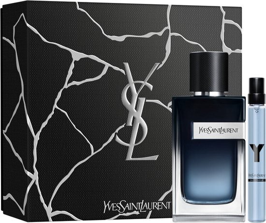 Yves Saint Laurant Y For Men Eau de Parfum 60ml &#177; 10ml Christmas Set Herengeur