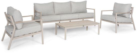 Lifestyle Garden Furniture Verano Loungeset 5-delig Aluminium Taupe
