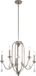 Kichler LED Kroonluchter | 5X E14 Max 60W | Dimbaar | Classic Pewter