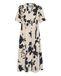 SOAKED IN LUXURY Damesjurk 'Daria' lichtbeige / zwart