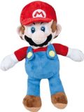 Play By Play Peluche Mario 30 cm - Polyester - Rouge/Bleu