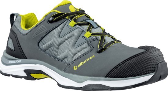 albatros Ultratrail Low S3 werkschoen Grijs/Geel-41