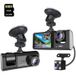 Autorecorder SZSMART C309 WiFi 1080P 2-inch met achtercamera, camera aan de voorkant en cabine camera+32GB SD-kaart