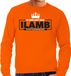 Bellatio Decorations Koningsdag sweater heren - ik lust alleen maar bier - oranje - feestkleding XXL