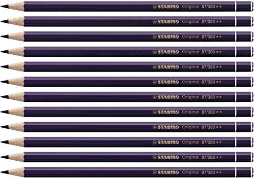 Stabilo Original kleurpotlood - 12 stuks - blauwviolet donker