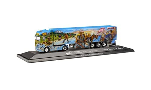 Herpa Scania CS 20 HD koelkofferzadel Viking 122160 /HN1495