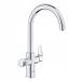 Grohe Blue Pure Baucurve Keukenmengkraan met Filterfunctie - Chroom