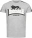 Lonsdale T-Shirt Ardmair Marl Grey/Black/White XXL