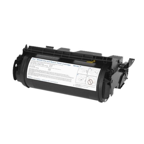 Dell R0136 Toner Cartridge - Zwart - 1 stuk - M5200n - 0884116000785