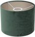 Steinhauer Groene velours lampenkap K3084VS ⌀20cm met E27 support