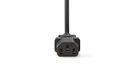 Nedis CEBW10000BK20 Voedingskabel Schuko Male Haaks - C13 iec-230-c13 2 0 M Zwart