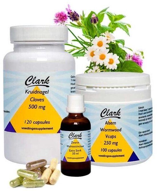 Clark Holisan Parasietenkuur 6 week z ornithine/arginine 1 Set