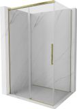 Mexen Rox cabine de douche coulissante 105 x 95 cm, transparent, or
