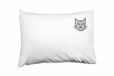 Bona Basics Decoratieve kussenhoes Huisdecoratie voor bank cafetaria Afmeting: 50x35 cm Kleur: Wit