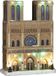 Luville Notre Dame battery operated kerstdorp 19x9x26cm Polyresin Multi