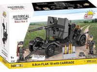 COBI 3140 8,8cm Flak 18 with carriage