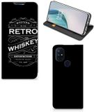 B2Ctelecom OnePlus Nord N10 5G Flip Style Cover Whiskey