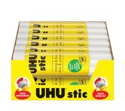 UHU Stic - lijmstiften zonder oplosmiddel, wit, 12 stics 21 g