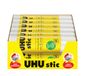 UHU Stic - lijmstiften zonder oplosmiddel, wit, 12 stics 21 g