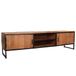 Lizzely Garden & Living Liv TV meubel bruin mangohout 180cm