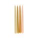 Bougies, set rose 4 pièces