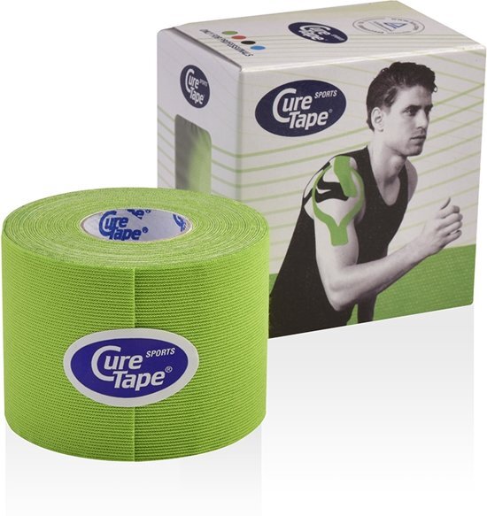 Cure Tape Sports Lime 5cm x 5m 1rol