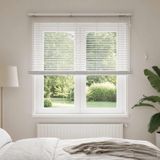 vidaXL Venetiaanse jaloezie wit 140 x 160 cm 35 mm