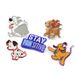 Disney 5 pièces épingles à paillettes pour chiens