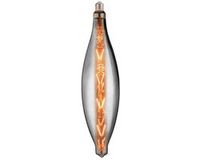 BES LED Elipo XL LED Lamp - E27 Fitting - Titanium - 8W - Warm Wit 2400K