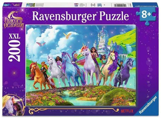 Ravensburger Puzzle XXL 200 Unicorn Academy
