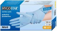 Hygostar Nitril handschoenen Extra Safe maat XL 100 st. Blauw