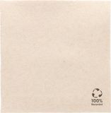 JVD ECO SERVET 39x39cm 2-laags gerecycled/ongebleekt 400 stuks