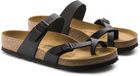 Birkenstock Mayari Zwart Synthetisch Teenslipper Dames 40