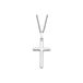Amor Favs 925 sterling zilveren gerhodineerde minimalistische ketting voor volwassenen, zilver